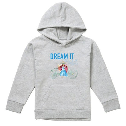 Front - Cinderella Childrens/Kids Dream It, Then Do It Pumpkin Coach Heather Hoodie