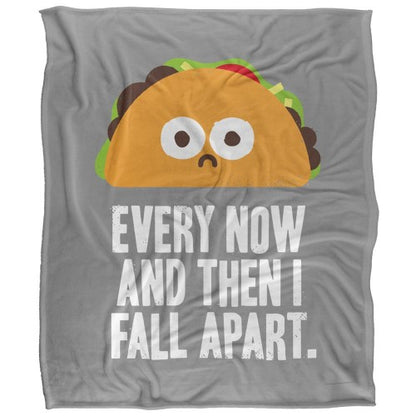 Front - David Olenick Eclipse Of The Heart Silky Taco Supersoft Blanket