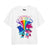Front - Trolls Girls Powered By Rainbows T-Shirt