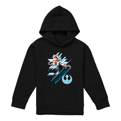 Front - Star Wars Childrens/Kids Ahsoka Tano Stance Hoodie