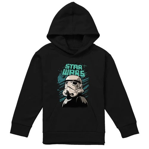 Front - Star Wars Childrens/Kids Street Glare Stormtrooper Hoodie