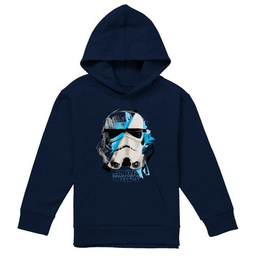 Front - Star Wars Childrens/Kids Stormtrooper Cuts Hoodie
