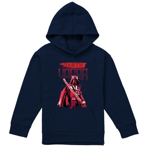 Front - Star Wars Childrens/Kids Darth Vader Paint Hoodie