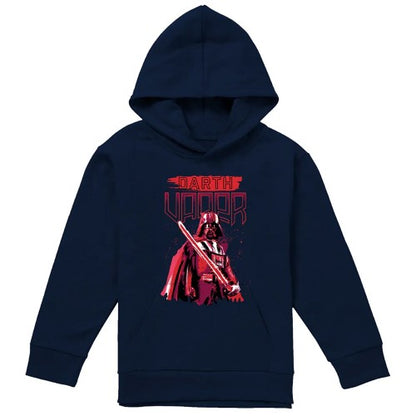Front - Star Wars Childrens/Kids Darth Vader Paint Hoodie