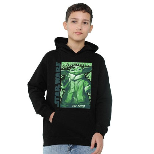 Front - Star Wars Childrens/Kids Grogu Hoodie