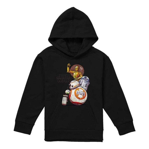 Front - Star Wars Childrens/Kids Droid Squad Hoodie