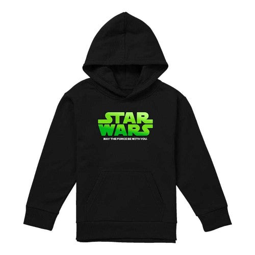 Front - Star Wars Childrens/Kids Gradient Logo Hoodie