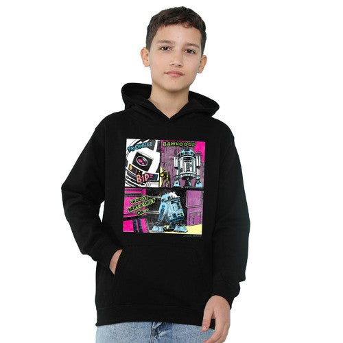 Front - Star Wars Childrens/Kids To The Rescue R2-D2 Hoodie