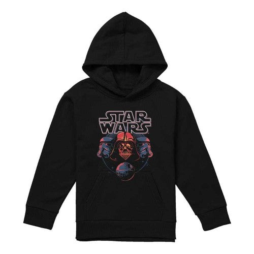Front - Star Wars Childrens/Kids Trio Hoodie