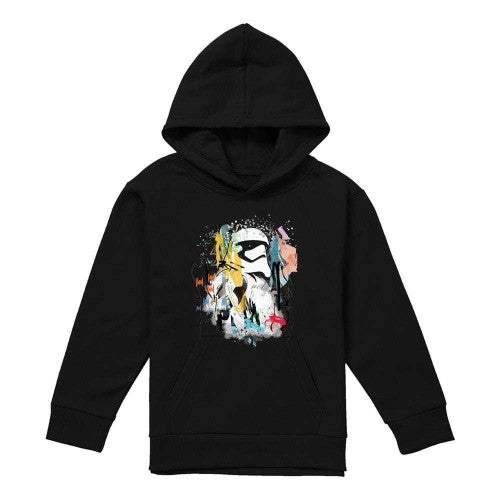 Front - Star Wars Childrens/Kids Stormtrooper Abstract Hoodie