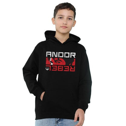 Front - Star Wars: Andor Childrens/Kids Rebel Spy Hoodie