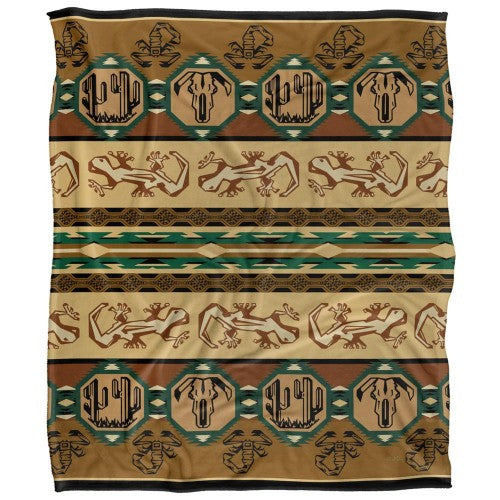 Front - JQ Licensing Silky Desert Supersoft Blanket