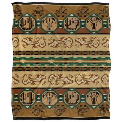 Front - JQ Licensing Silky Desert Supersoft Blanket