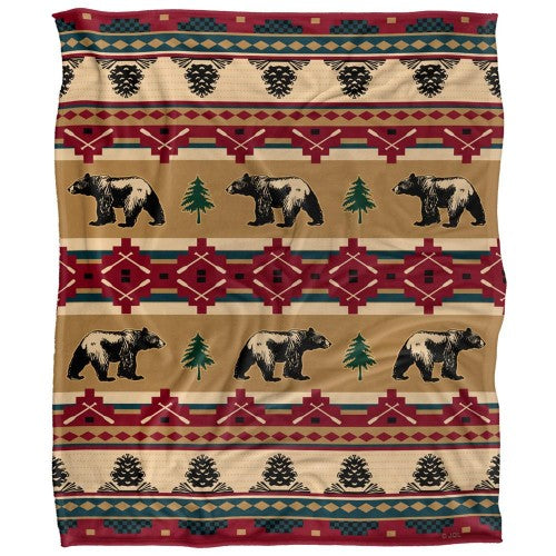 Front - JQ Licensing Silky Bear Supersoft Blanket