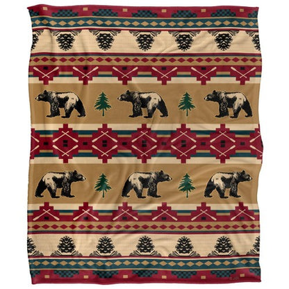 Front - JQ Licensing Silky Bear Supersoft Blanket