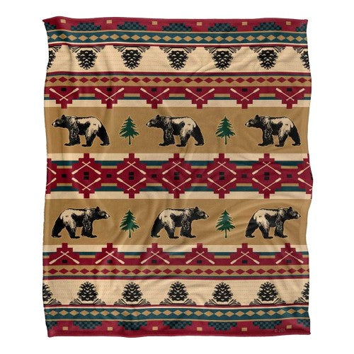 Front - JQ Licensing Silky Bear Supersoft Blanket