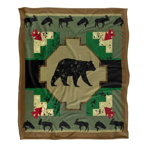 Front - JQ Licensing 2 Silky Bear Supersoft Blanket