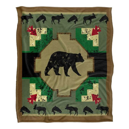 Front - JQ Licensing 2 Silky Bear Supersoft Blanket