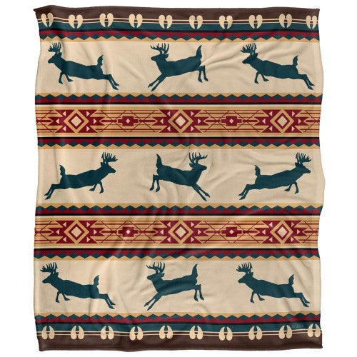 Front - JQ Licensing Silky Deer Supersoft Blanket