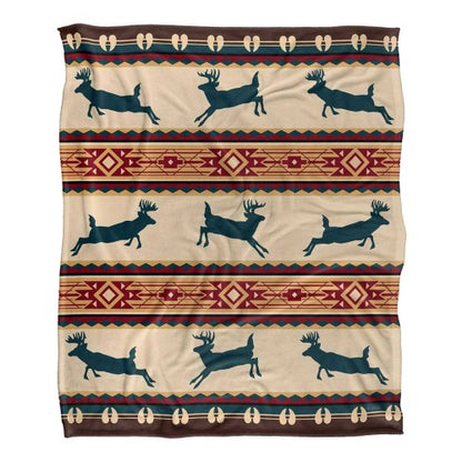 Front - JQ Licensing Silky Deer Supersoft Blanket