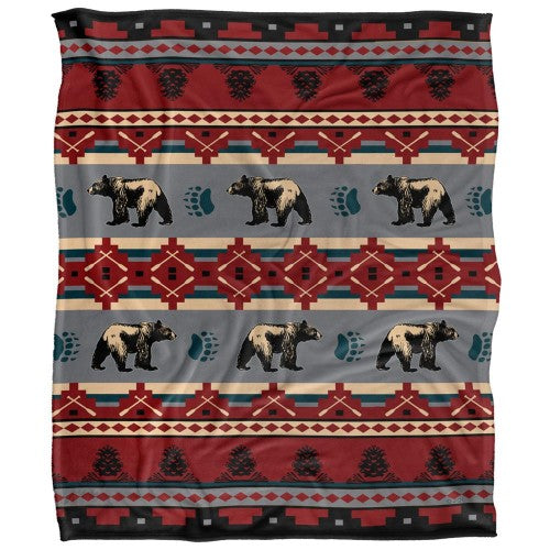 Front - JQ Licensing Silky Bear Supersoft Blanket
