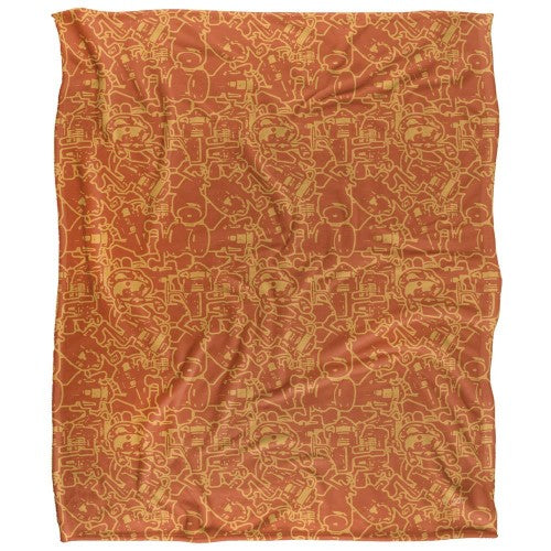 Front - JQ Licensing 2 Silky FIshing Supersoft Blanket