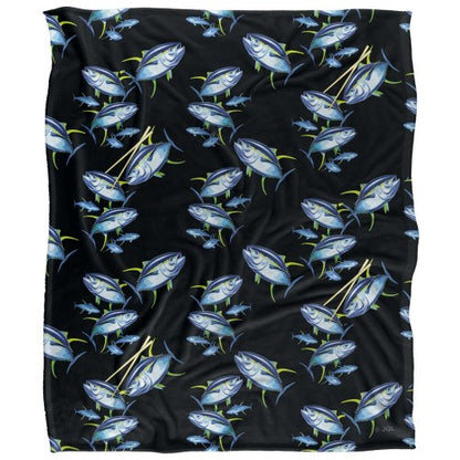 Front - JQ Licensing Silky Patterned Supersoft Blanket