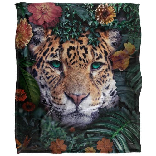 Front - Reinders Silky Tiger Supersoft Blanket