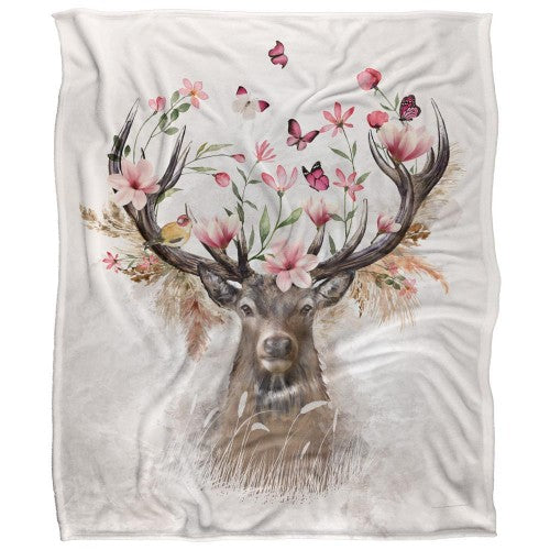 Front - Reinders Silky Deer Supersoft Blanket