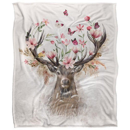 Front - Reinders Silky Deer Supersoft Blanket