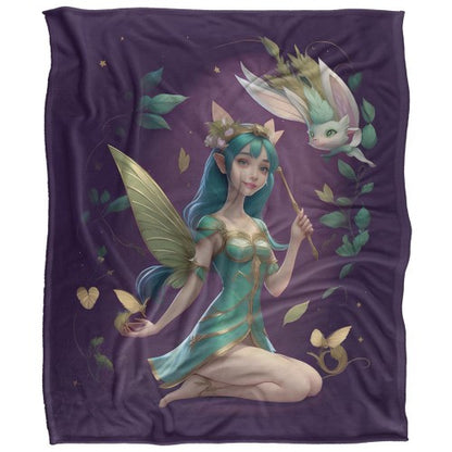 Front - JQ Licensing James Piazza Silky Fairy Supersoft Blanket