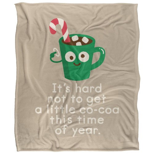 Front - David Olenick Mallow Out Silky Supersoft Blanket