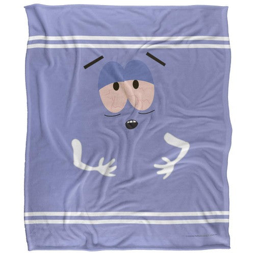 Front - South Park Queasy Silky Towelie Supersoft Blanket