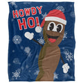 Front - South Park Silky Christmas Mr Hankey Supersoft Blanket