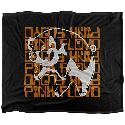 Front - Pink Floyd Silky Pig Supersoft Blanket