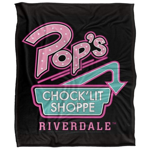 Front - Riverdale Pop´s Chock´lit Shoppe Silky Supersoft Blanket
