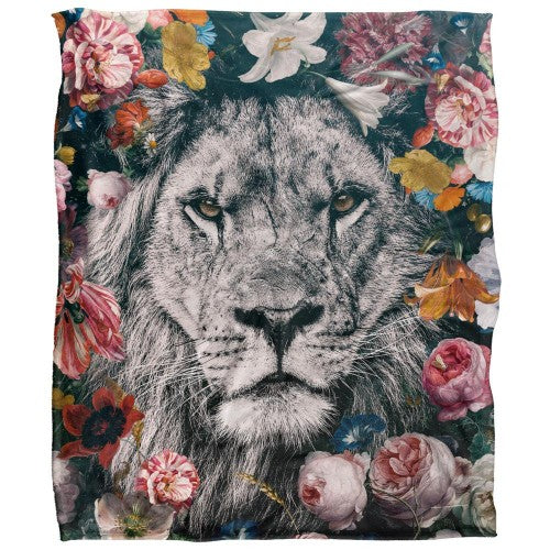 Front - Reinders Silky Lion Supersoft Blanket