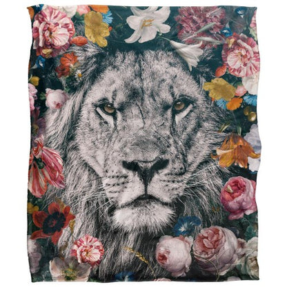 Front - Reinders Silky Lion Supersoft Blanket