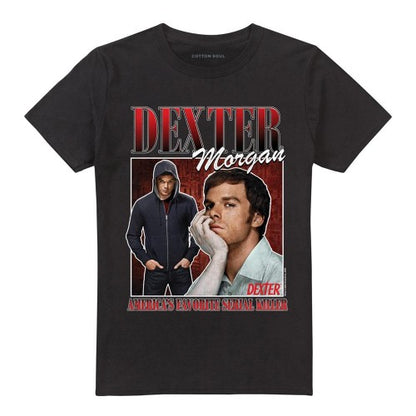 Front - Dexter Unisex Adult America´s Favorite Bootleg T-Shirt