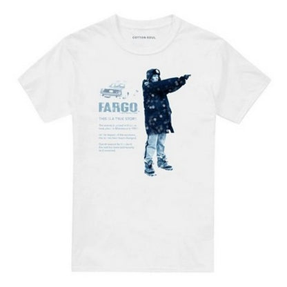 Front - Fargo Unisex Adult This Is A True Story T-Shirt