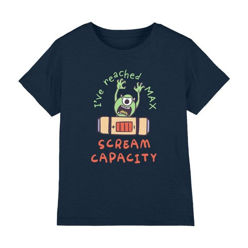 Front - Disney Pixar Childrens/Kids Scream Capacity Mike Wazowski T-Shirt