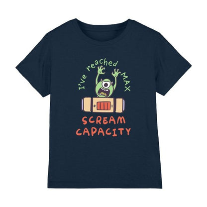 Front - Disney Pixar Childrens/Kids Scream Capacity Mike Wazowski T-Shirt