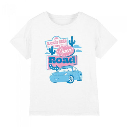 Front - Cars Girls Open Road Sally Carrera T-Shirt