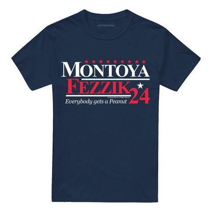 Front - The Princess Bride Unisex Adult For President 24 Montoya & Fezzik Long-Sleeved T-Shirt