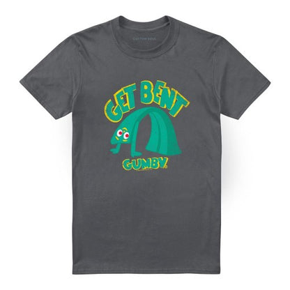 Front - Gumby Unisex Adult Get Bent T-Shirt