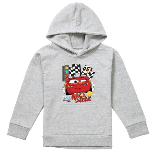 Front - Cars Childrens/Kids Race Mode 95 Lightning McQueen Hoodie