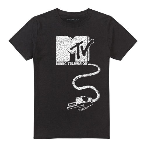 Front - MTV Unisex Adult Logo T-Shirt