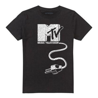 Front - MTV Unisex Adult Logo T-Shirt