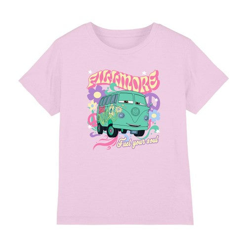 Front - Cars Girls Fillmore Campervan T-Shirt