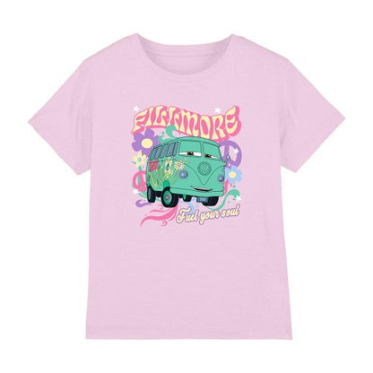 Front - Cars Girls Fillmore Campervan T-Shirt